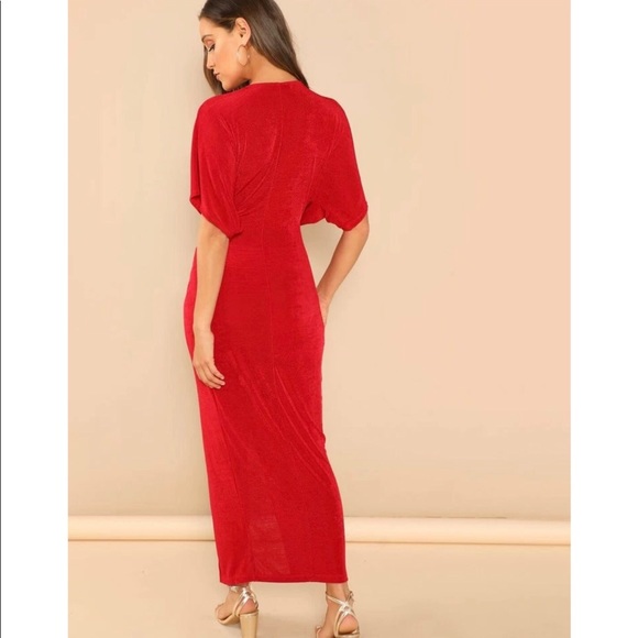 5⭐️ Eithne Glamorous Red Dress - Picture 2 of 4